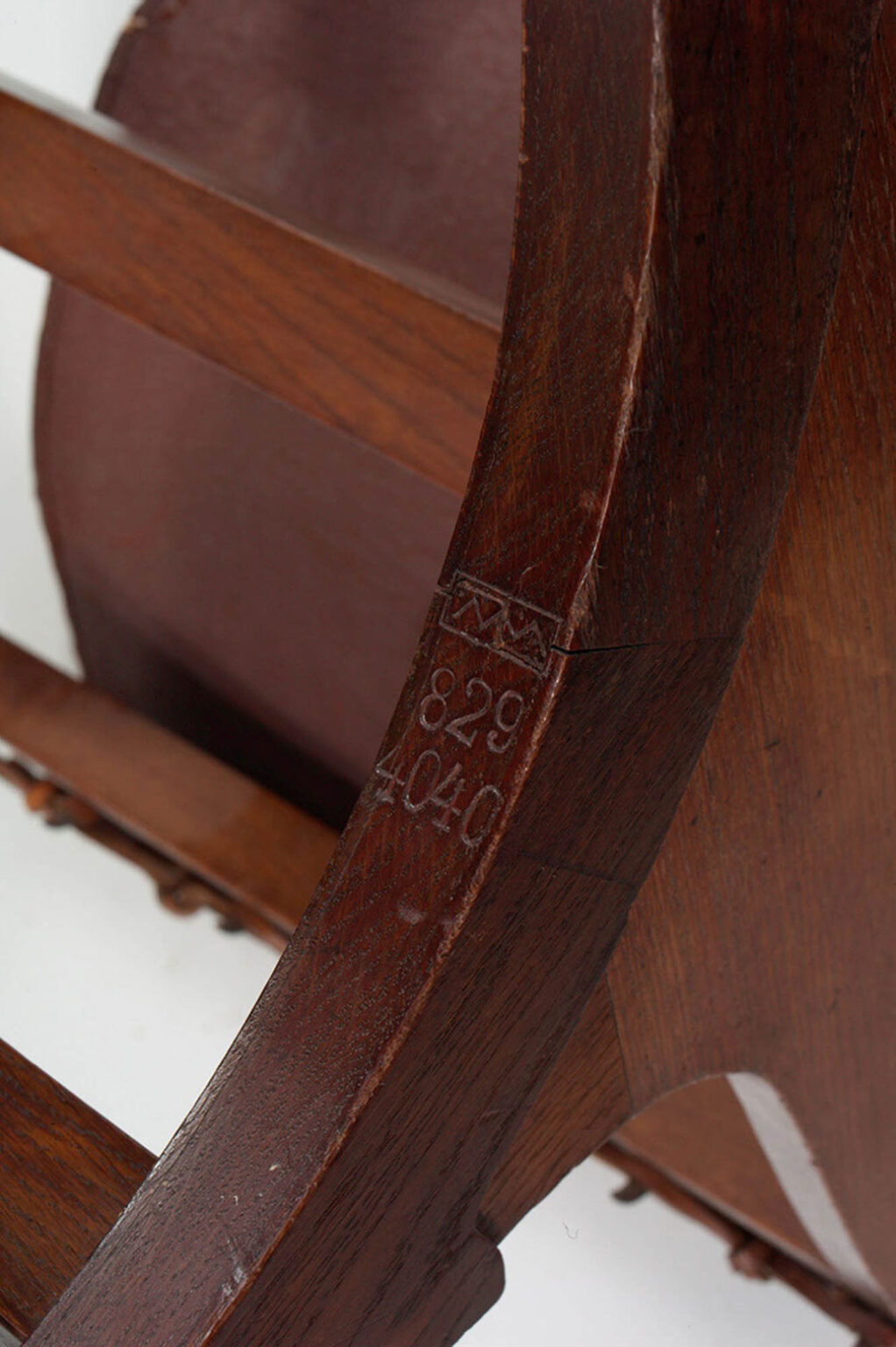 Tabouret curule – Richard Riemerschmid, photo 3