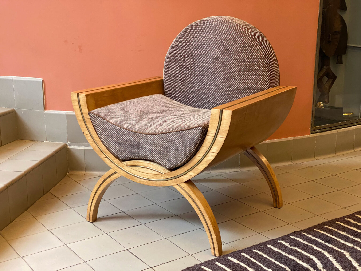 Fauteuil curule – Ernest Boiceau, photo 1