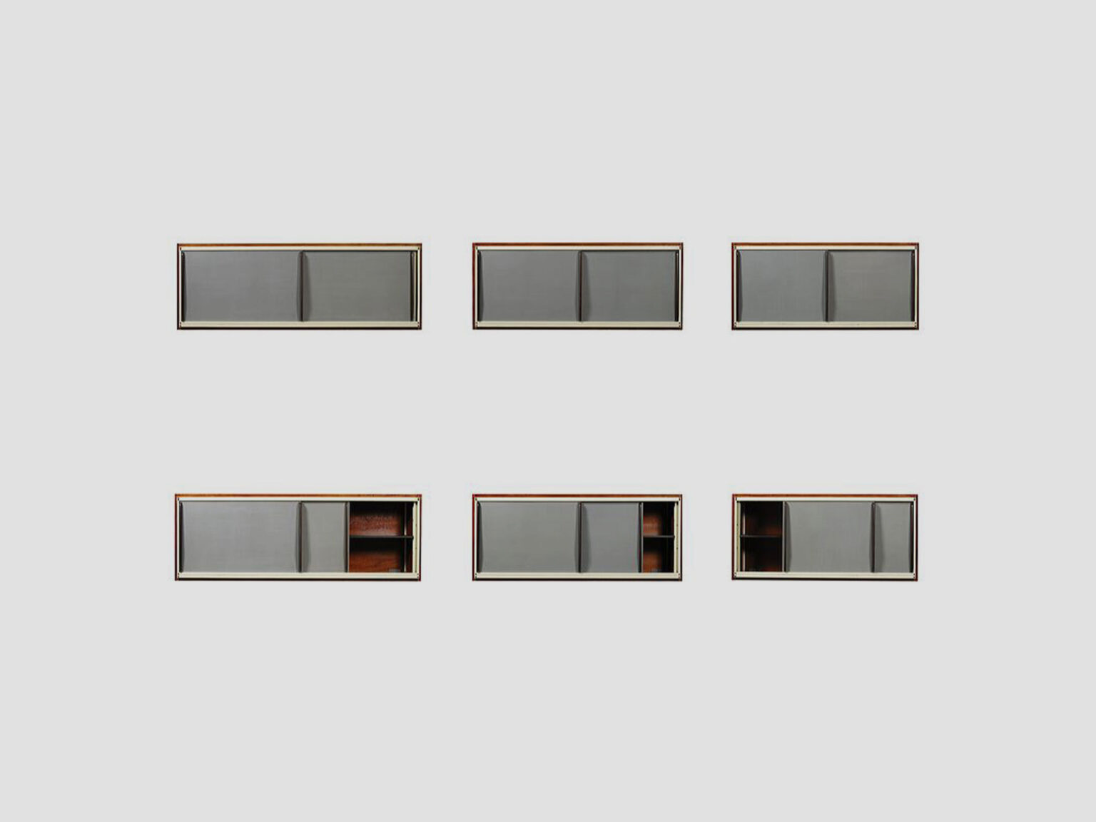 Two-door cabinet, model BH3 – Charlotte Perriand & Jean Prouvé, photo 3