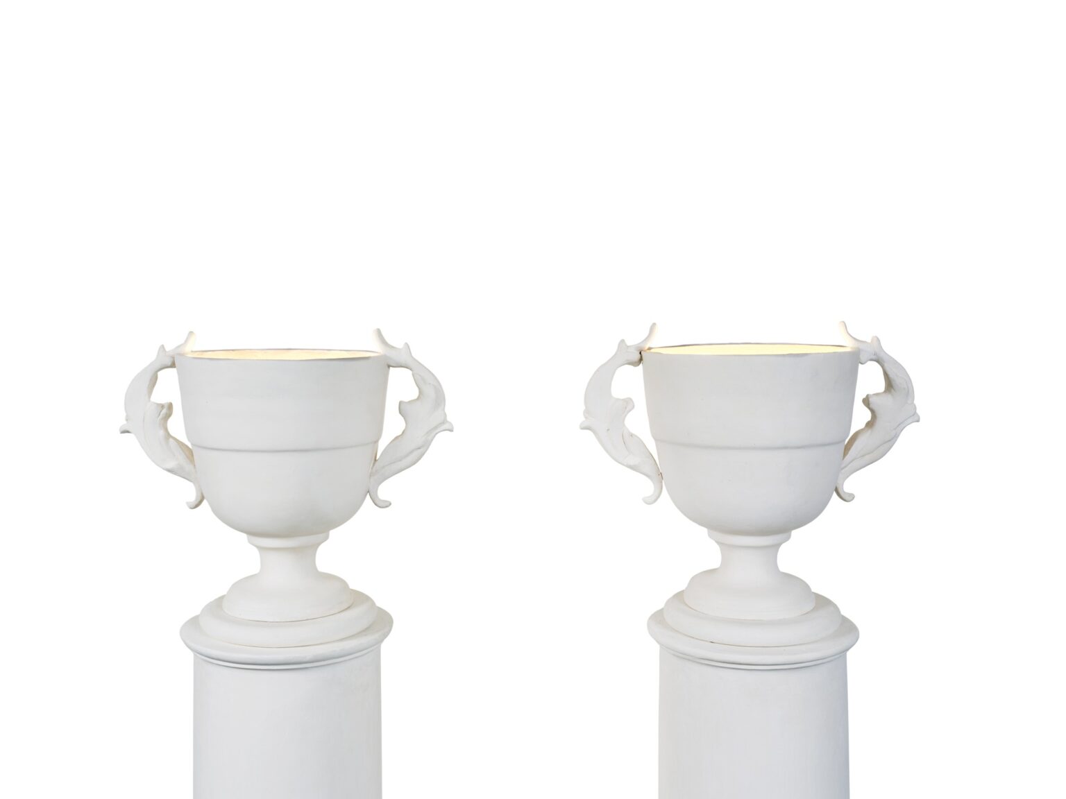 Illuminated Bowl Column – Jean-Michel Frank, photo 1