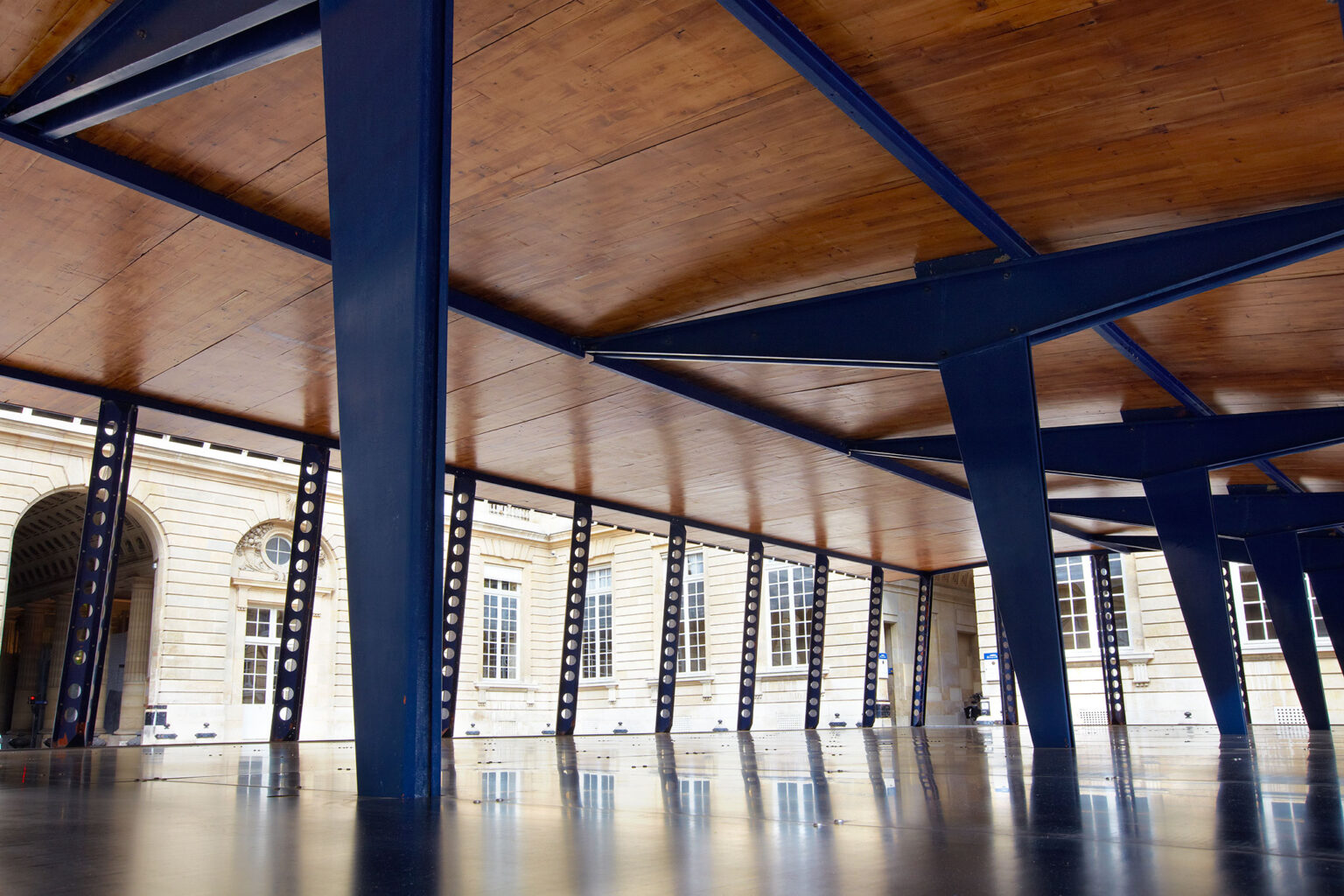 Large Blue Nomadic Structure – Jean Prouvé, photo 12