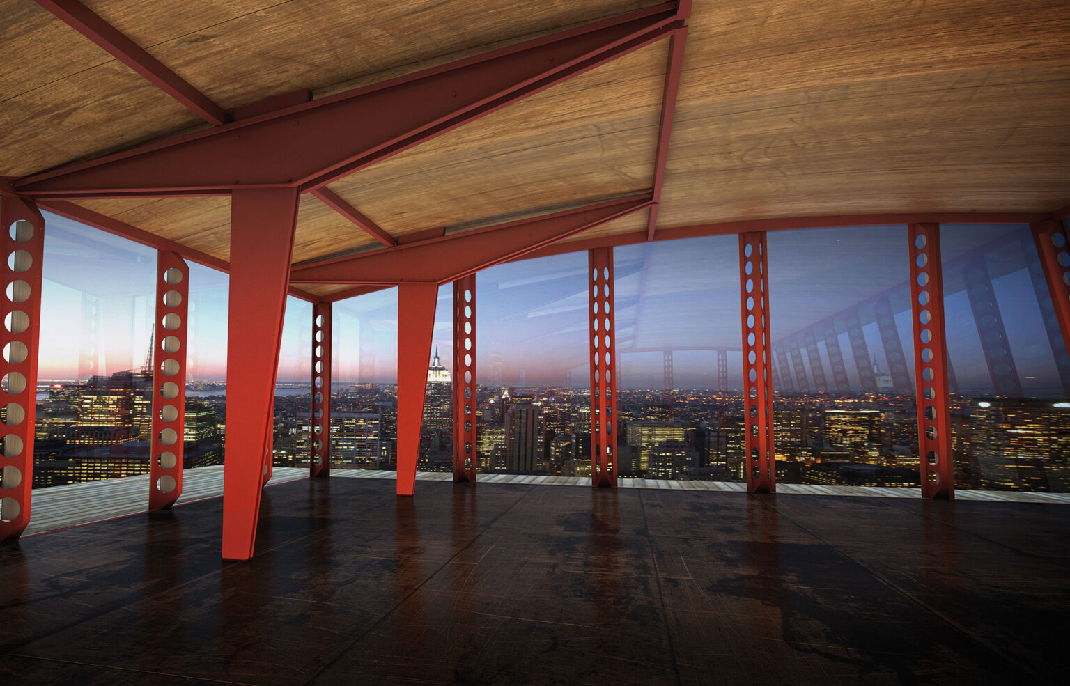 Small red nomadic structure – Jean Prouvé, photo 12