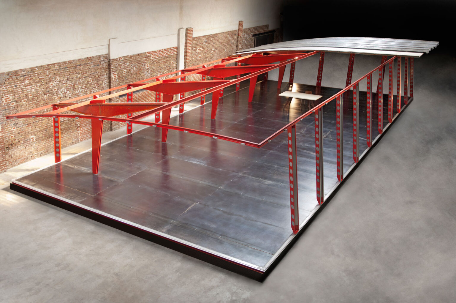 Small red nomadic structure – Jean Prouvé, photo 22