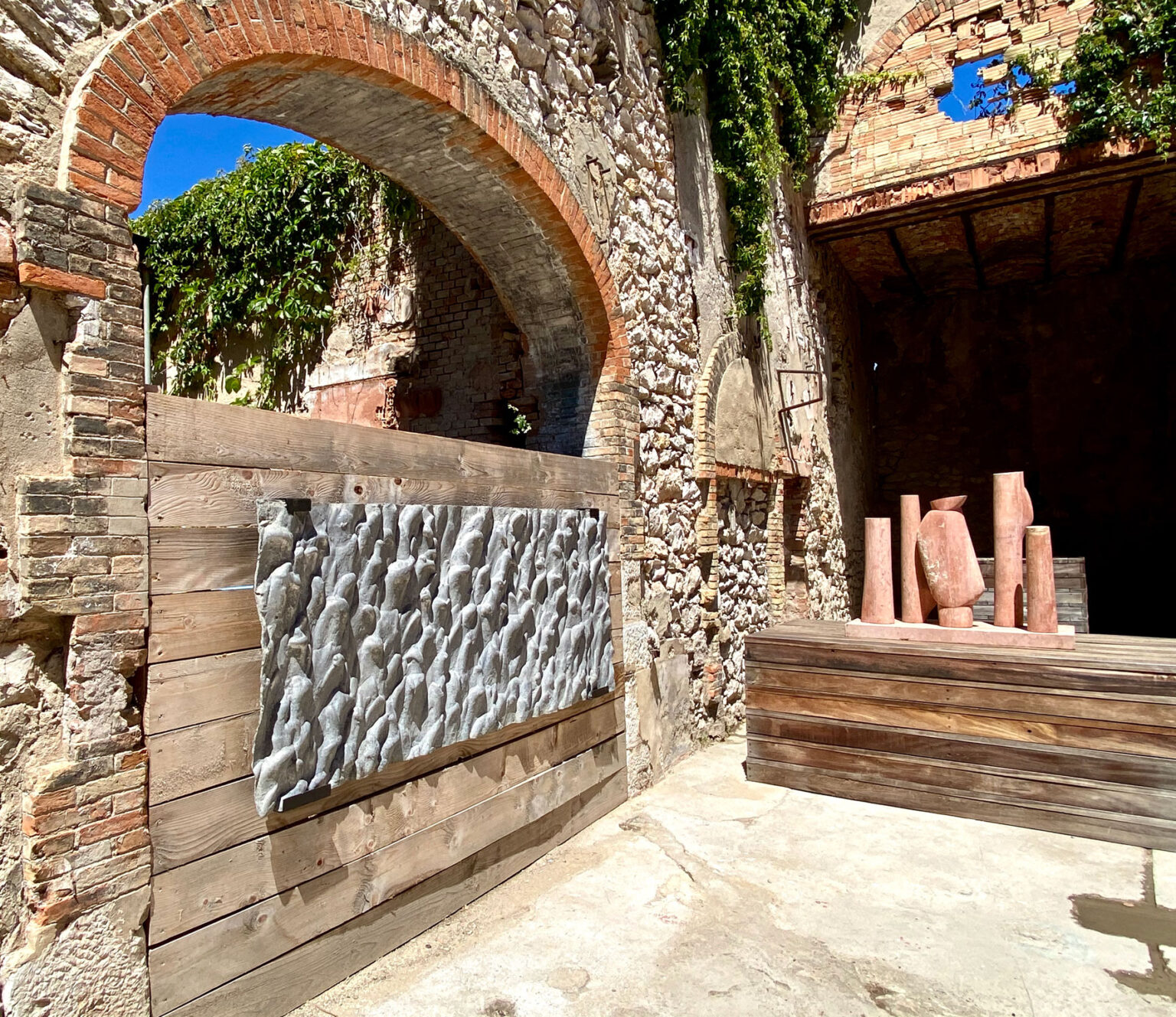 Abstract Bas-Relief – François Stahly, photo 1
