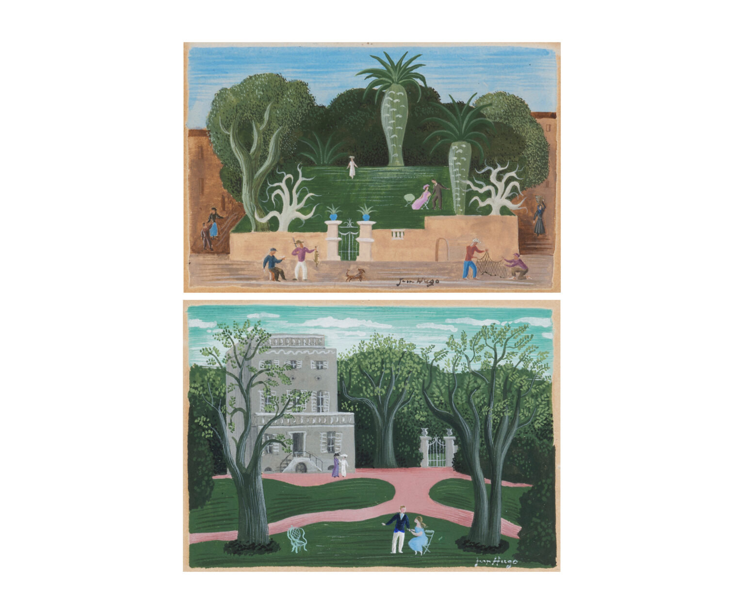 Scènes de jardin – Jean Hugo, photo 1