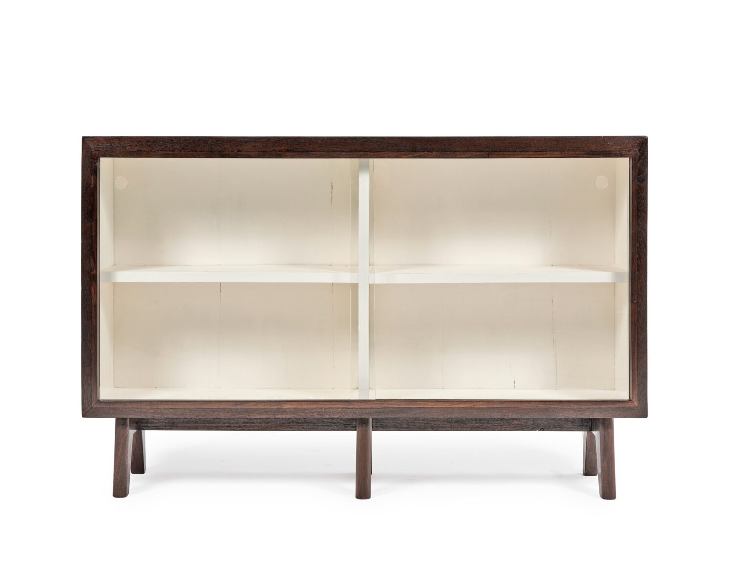 Bibliothèque vitrée dite « Bookcase » PJ-R-13-A – Pierre Jeanneret, photo 2