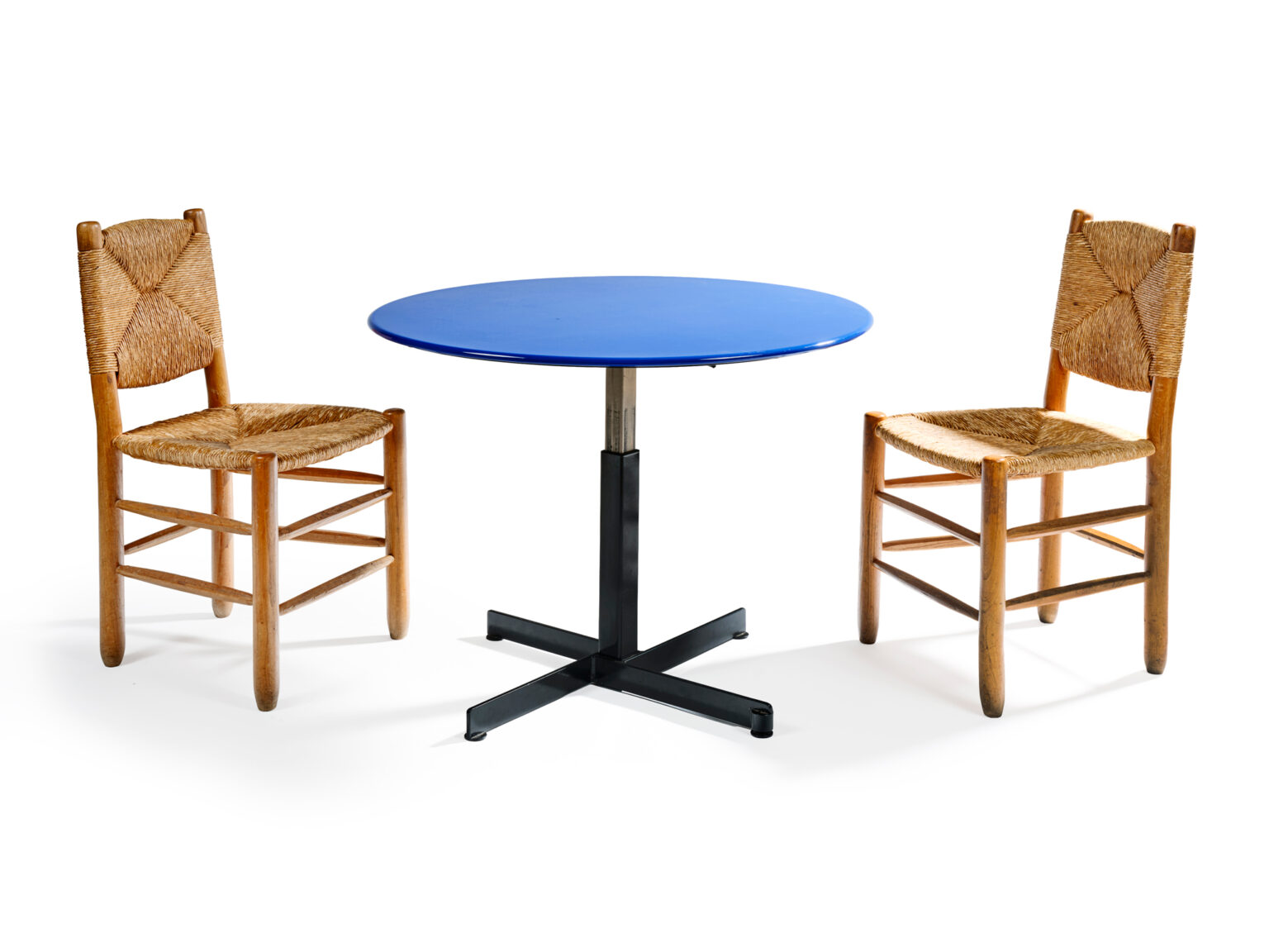 Jack-operated telescopic table – Charlotte Perriand, photo 4
