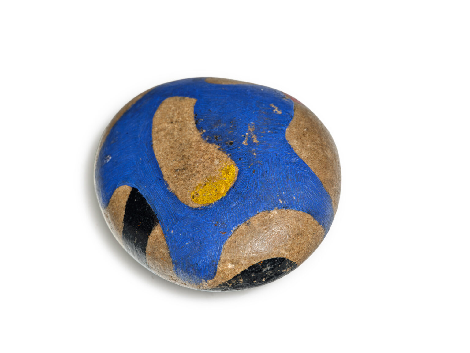 Galet peint – Max Ernst, photo 1