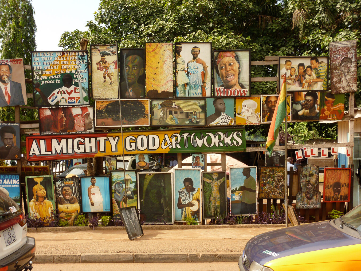 Almighty God Art Works ... Exhibition Friche De L'escalette Marseille ... July-August 2026 – Kwame Akoto, photo 1