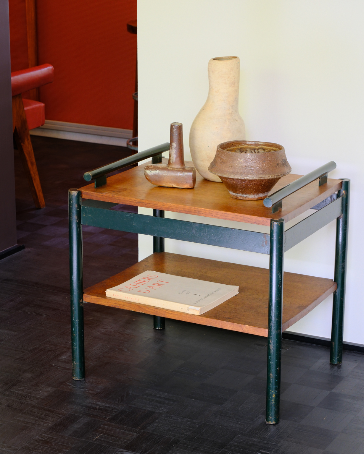 Removable tray top side table – Rene Herbst, photo 1
